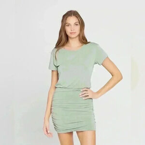 L*Space Balboa Dress Olive Size M NEW